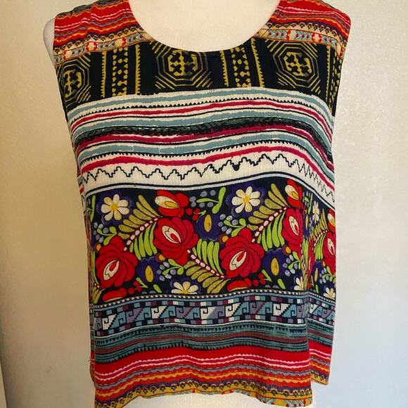 MinkPink BoHo sleeveless crop tank small - Picture 2 of 5